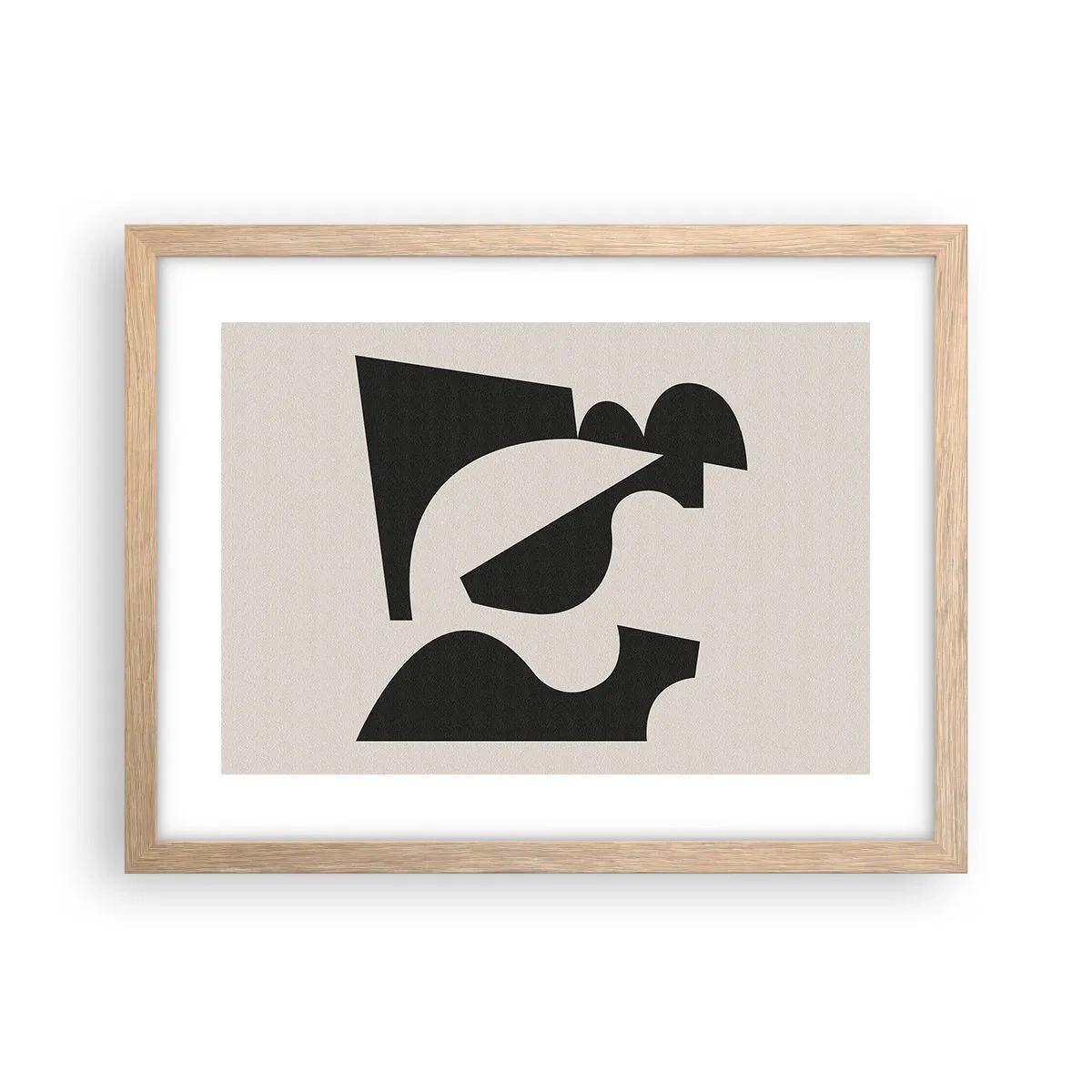 Plakát v rámu světlý dub - K samostatnému ukládání - 40x30 cm