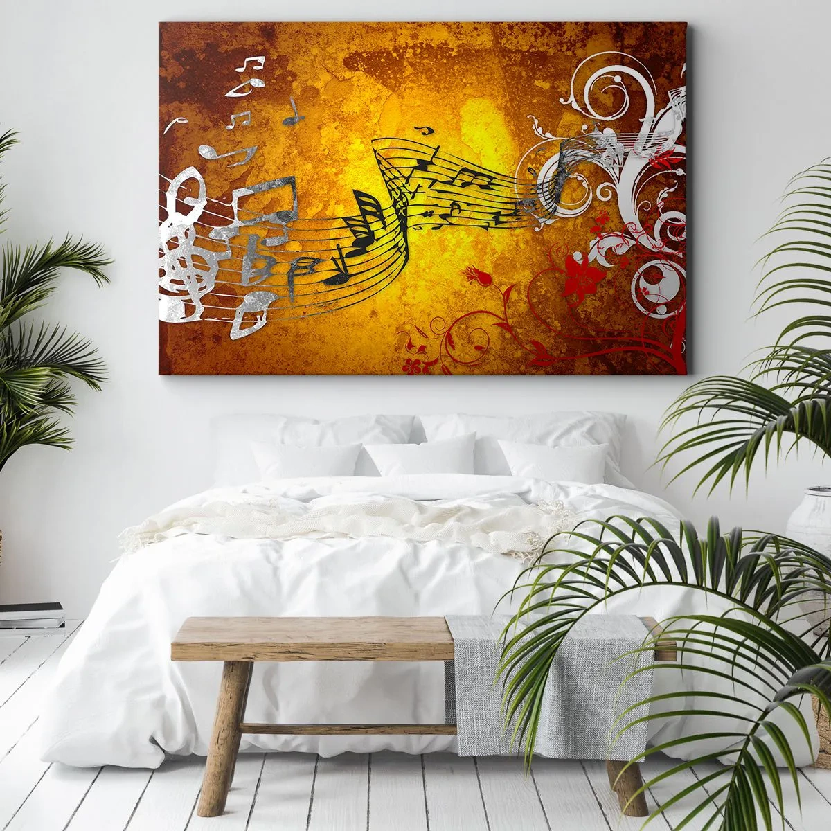 Obraz na plátně - Ať zní hudba - 70x50 cm