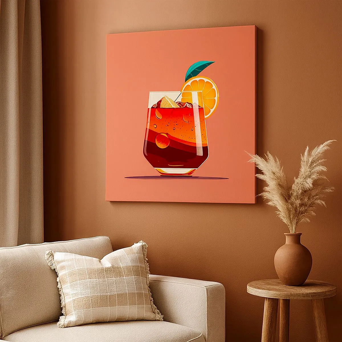 Obraz na plátně - Letní osvěžení - 30x30 cm