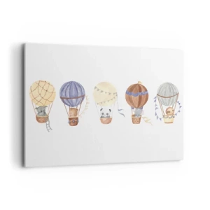 Obraz na plátně - Přátelé na cestách - 100x70 cm