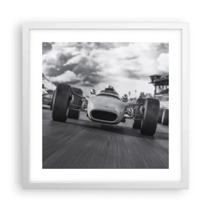 Plakát v bílém rámu - Tohle je síla! - 40x40 cm