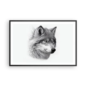 Plakát v černém rámu - Alfa – bezpochybně - 91x61 cm