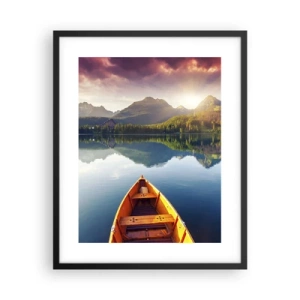 Plakát v černém rámu - Nic proti přírodě - 40x50 cm