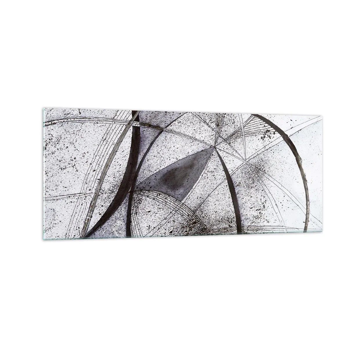 Obraz na skle - Futuristická fantazie - 100x40 cm
