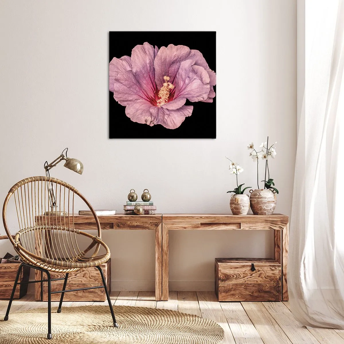 Obraz na plátně - Přímo do srdce - 50x50 cm