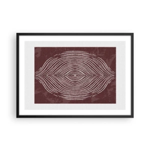 Plakát v černém rámu - Prostor promlouvá - 70x50 cm