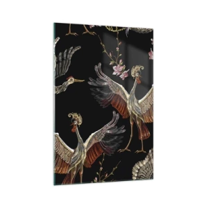 Obraz na skle - Pohádkový pták - 70x100 cm