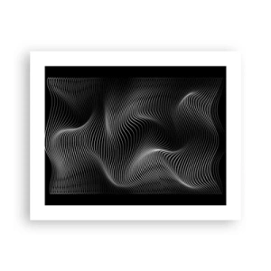 Plakát - Tanec světla v prostoru - 50x40 cm