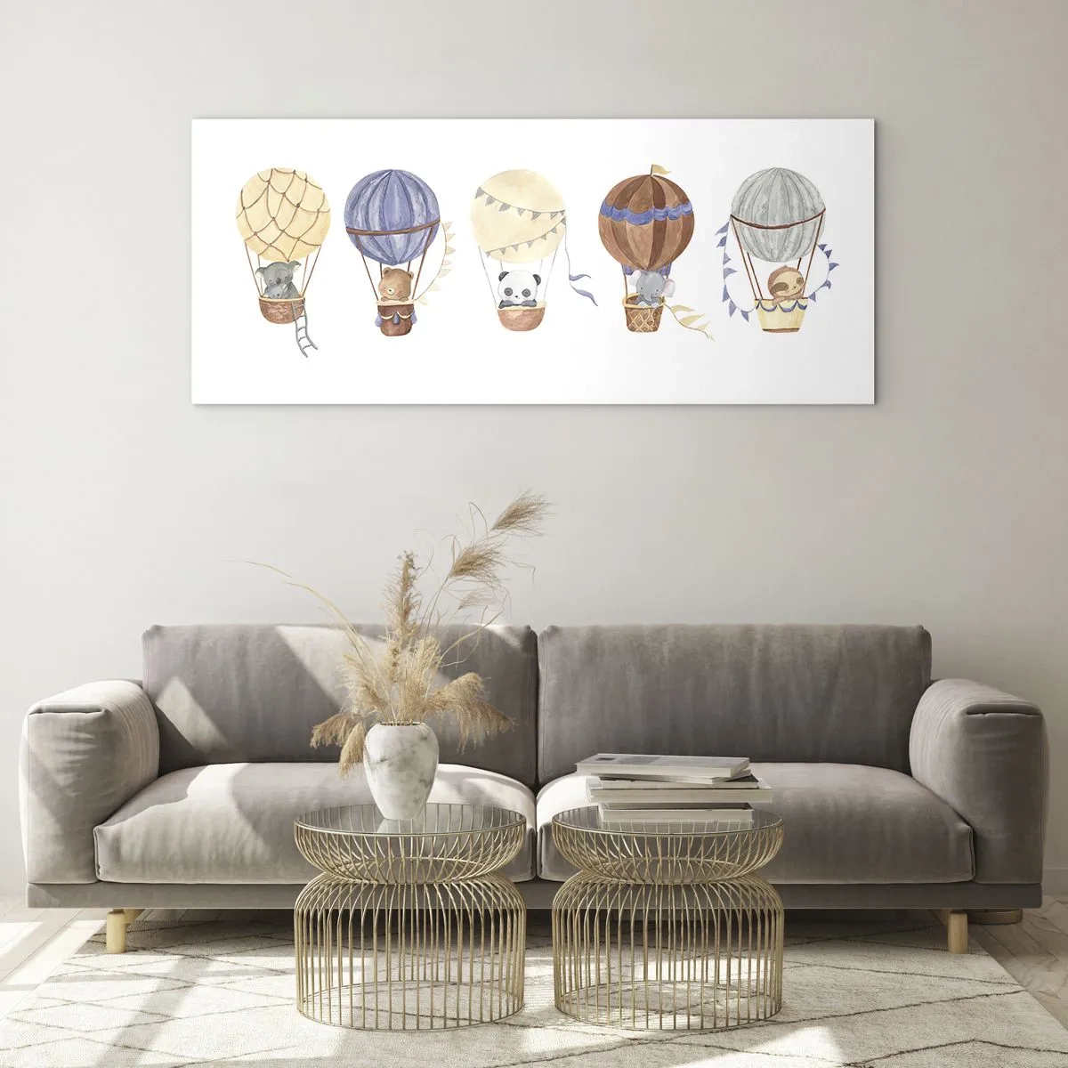 Obraz na skle - Přátelé na cestách - 120x50 cm