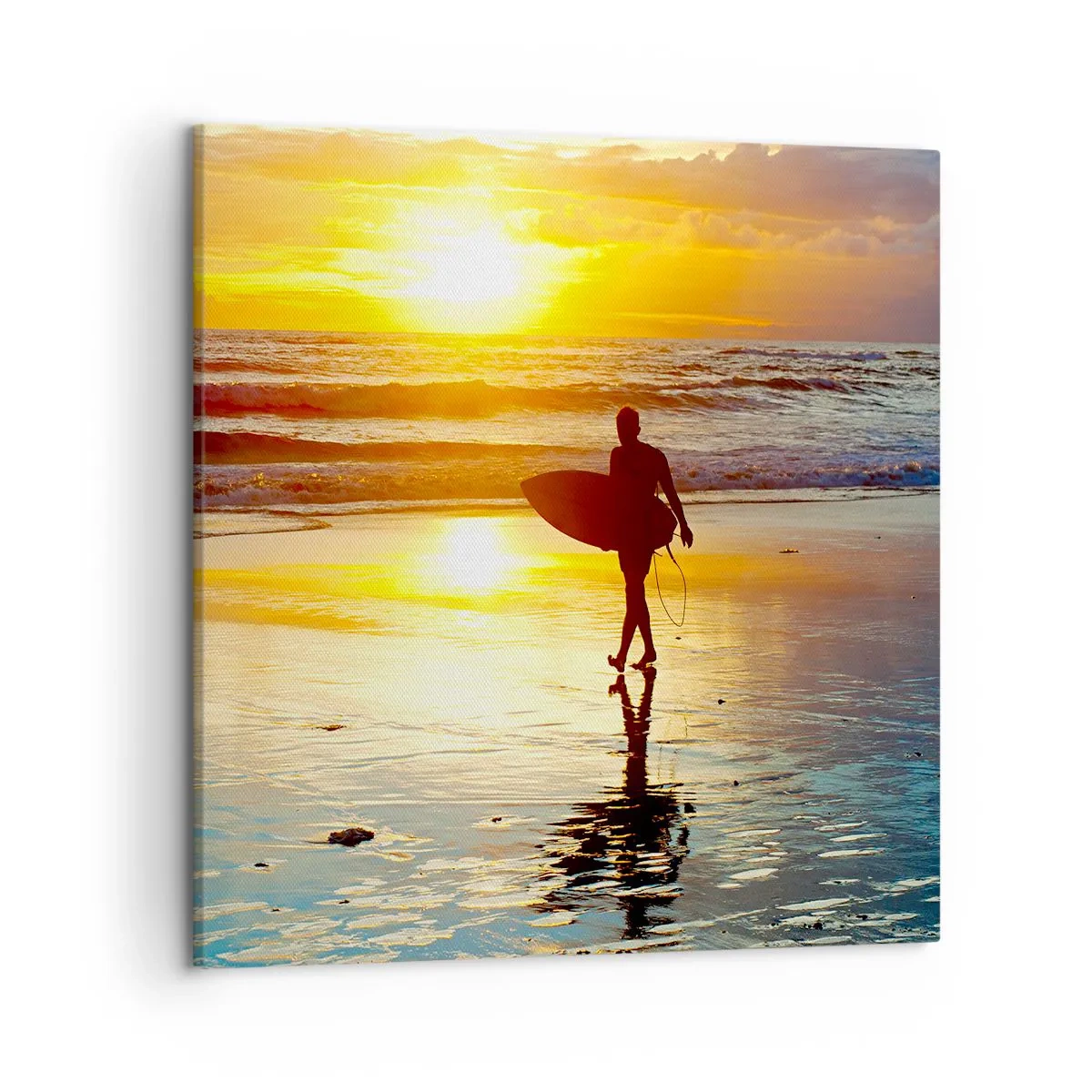 Obraz na plátně - Návrat bojovníka - 50x50 cm