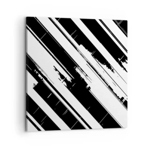 Obraz na plátně - Intenzivní a dynamická kompozice - 60x60 cm