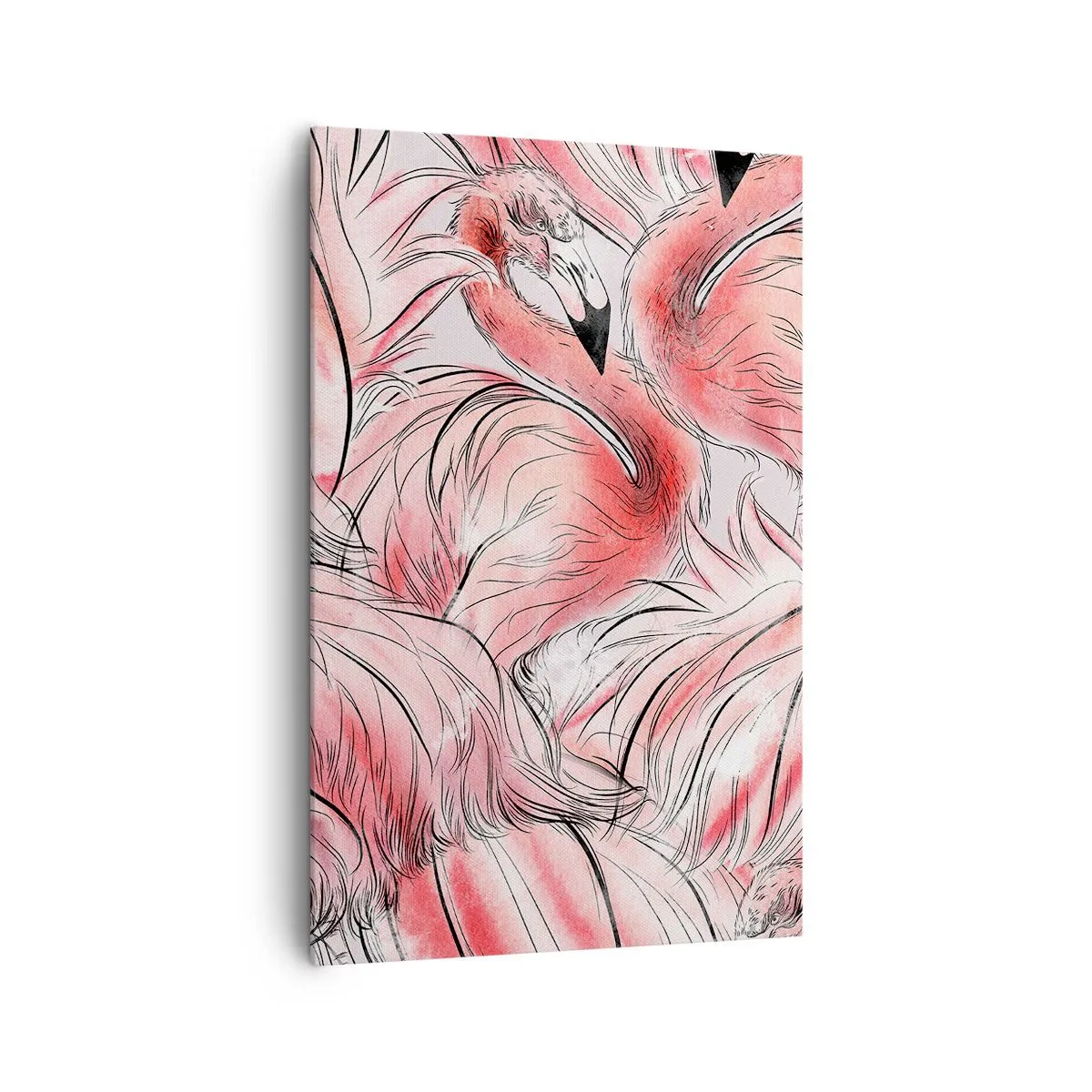 Obraz na plátně - Ptačí corps de ballet - 80x120 cm