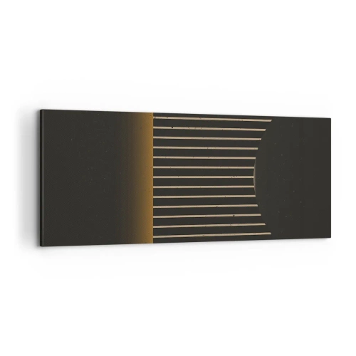 Obraz na plátně - Prozkoumat temnotu - 100x40 cm