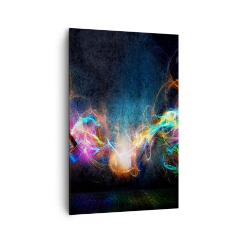 Obraz na plátně - Radostně proti tmě - 80x120 cm