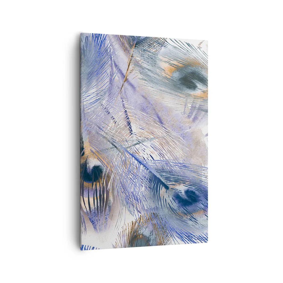 Obraz na plátně - Kompozice pavího oka - 80x120 cm