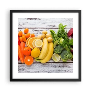 Plakát v černém rámu - To nestačí? - 40x40 cm