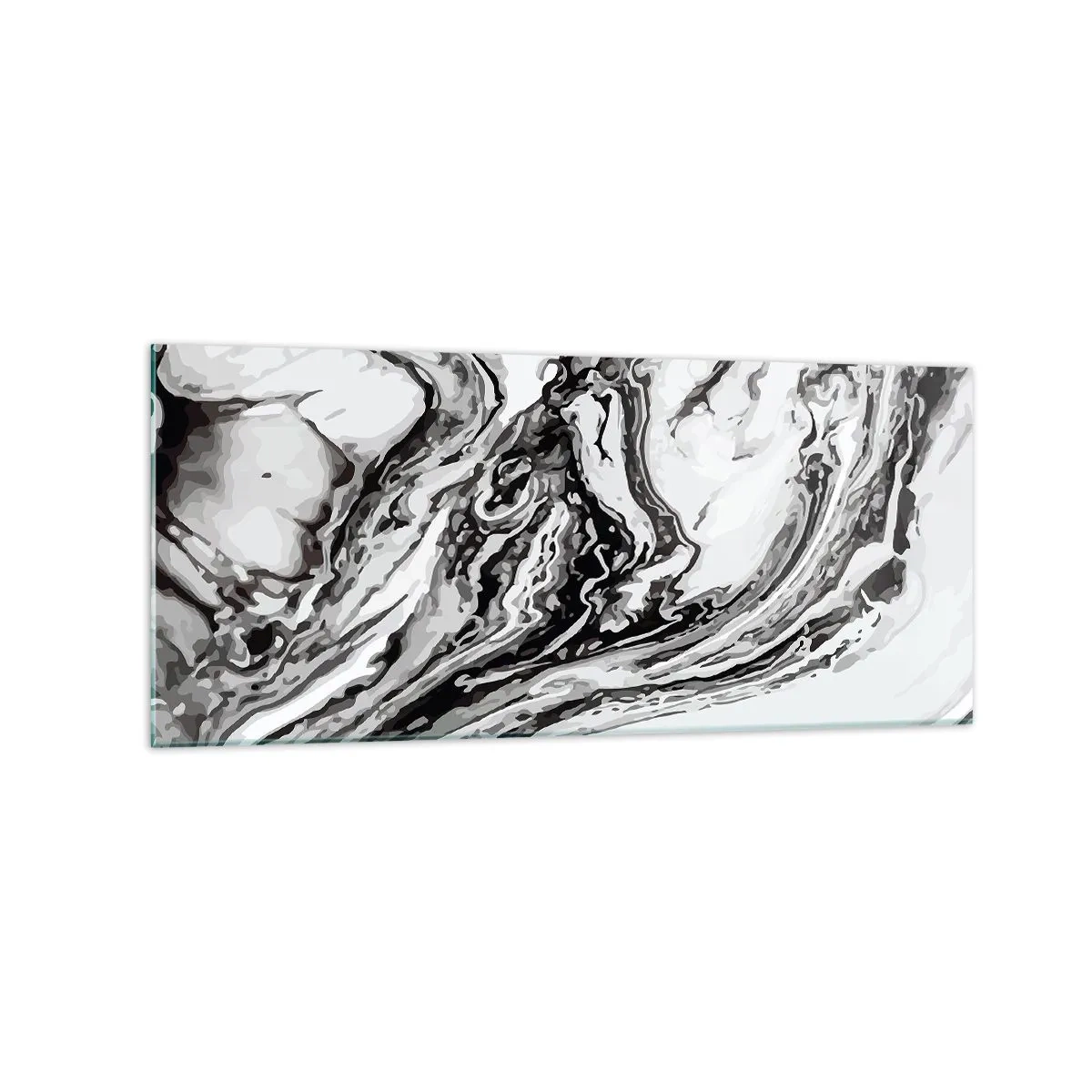 Obraz na skle - Na začátku byl chaos - 120x50 cm