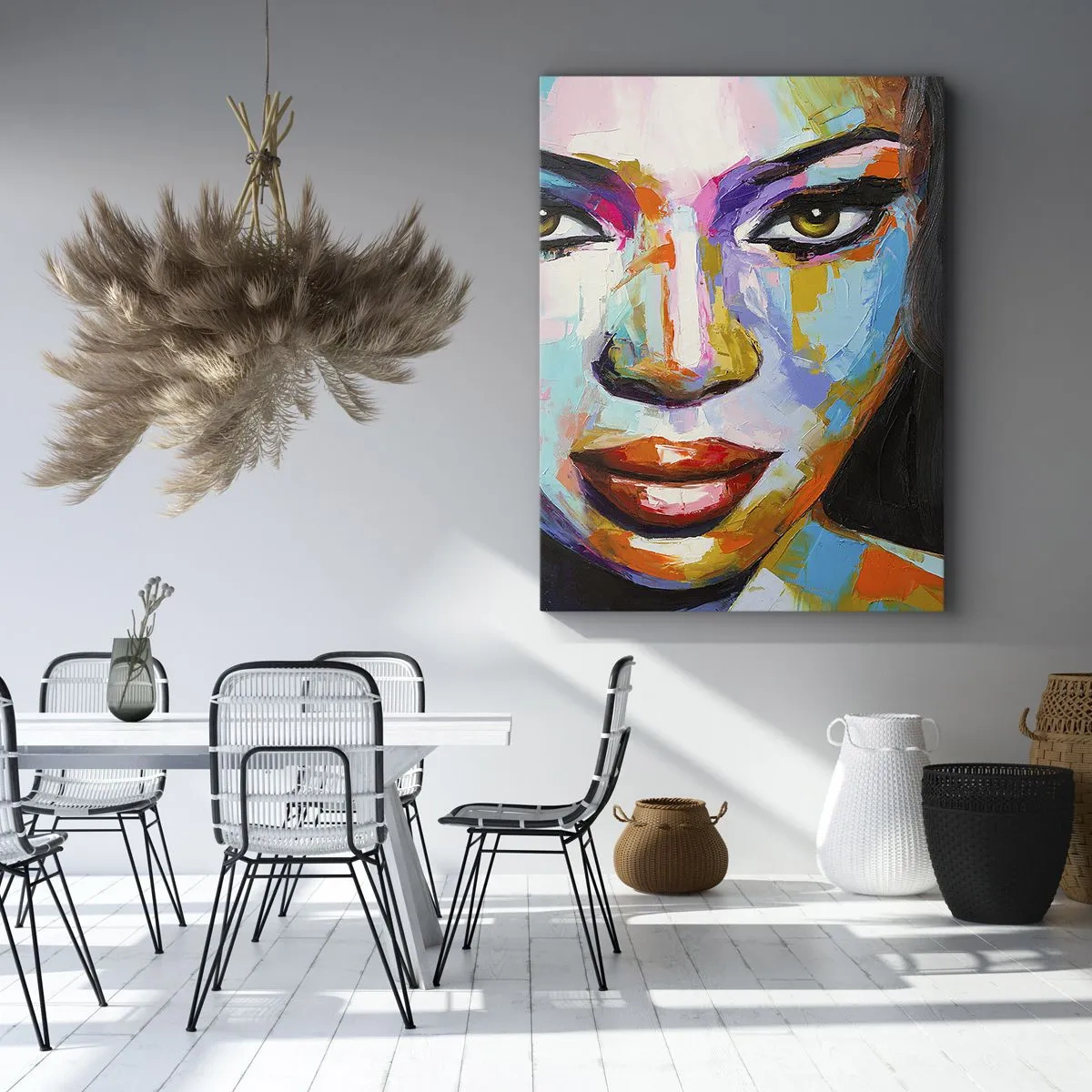Obraz na plátně - Nejde odtrhnout oči - 50x70 cm