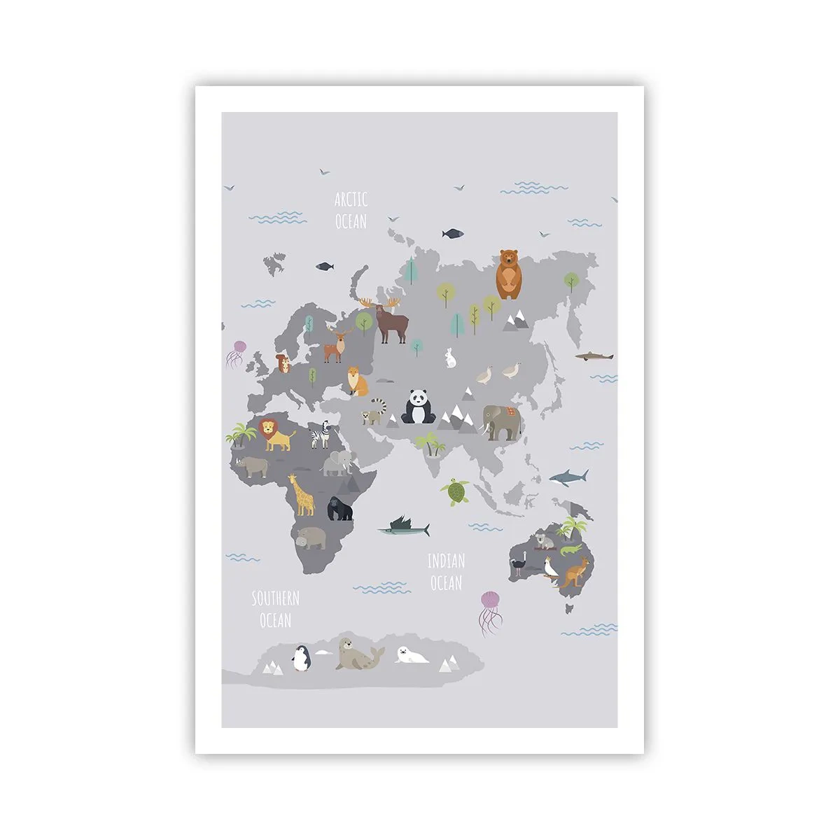 Plakát - Řekni mi, odkud jsi… - 61x91 cm