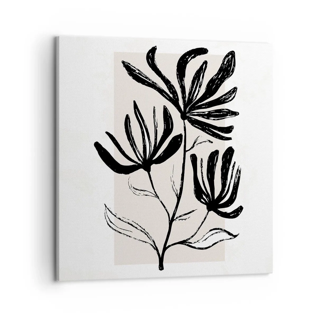 Obraz na plátně - Náčrtek pro herbář - 50x50 cm