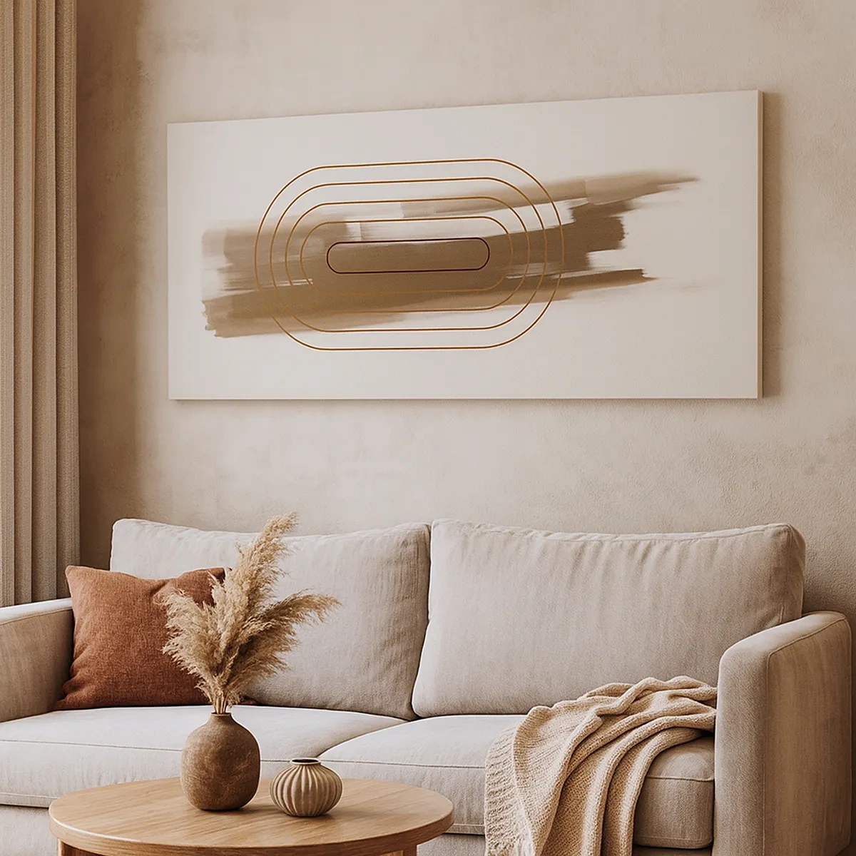 Obraz na plátně - Závan šedi - 30x30 cm