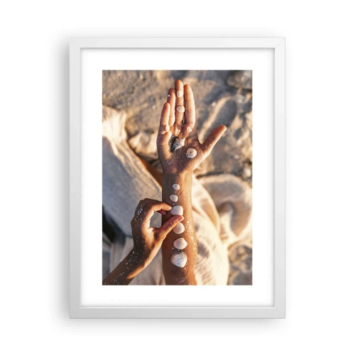 Plakát v bílém rámu - Krása na dosah - 30x40 cm