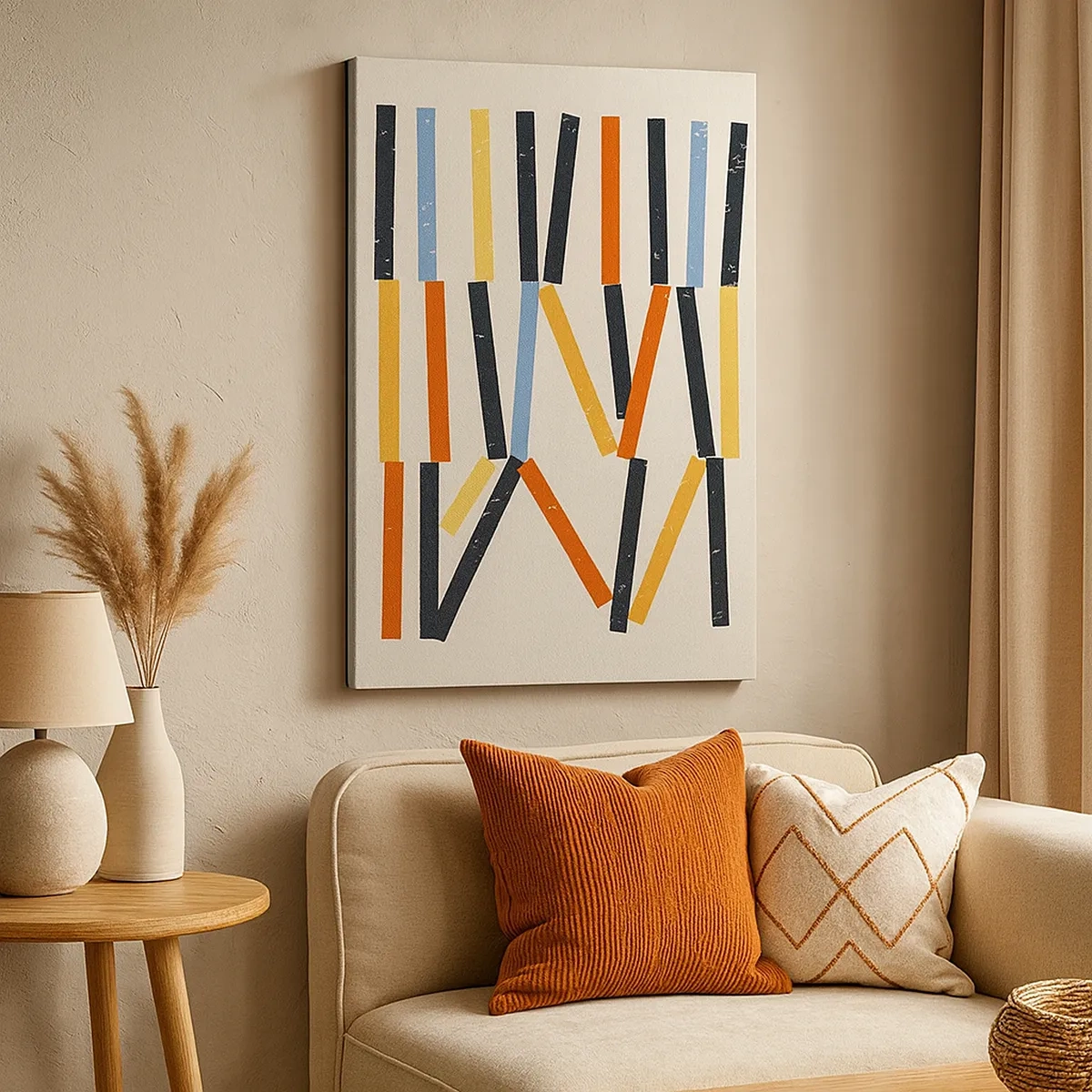 Obraz na plátně - Kompozice na úrovni - 50x70 cm