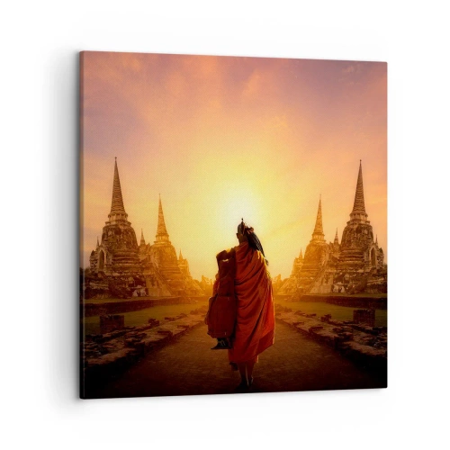 Obraz na plátně - V klidu věčností - 50x50 cm