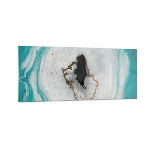 Obraz na skle - Proniknout dovnitř - 100x40 cm