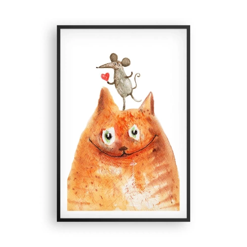 Plakát v černém rámu - Paradoxy lásky - 61x91 cm