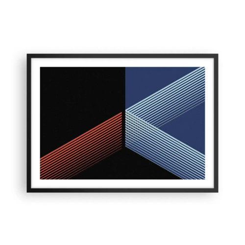 Plakát v černém rámu - Jednoduchý příběh - 70x50 cm