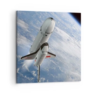 Obraz na plátně - Vesmírné nanebevstoupení - 50x50 cm