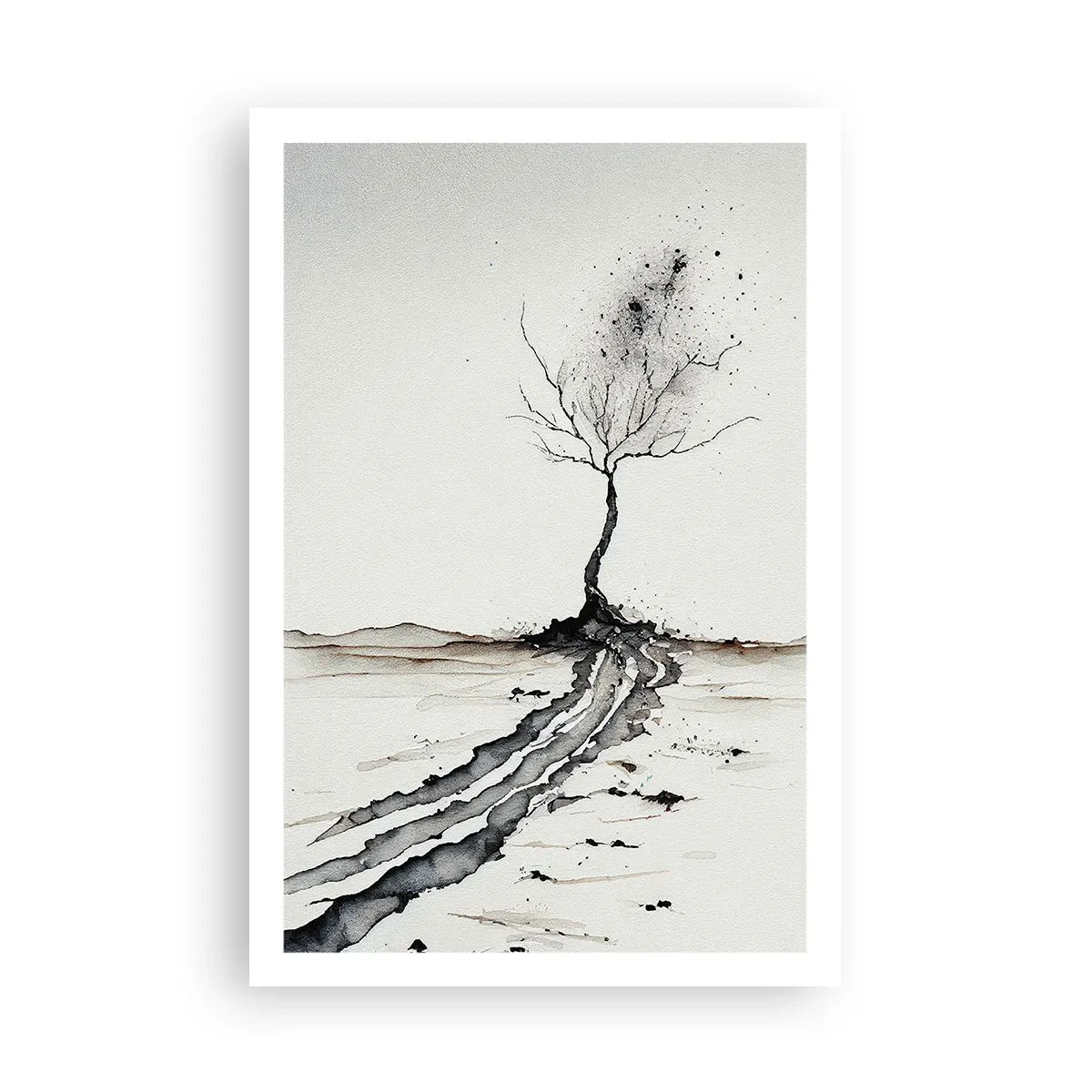 Plakát - Zimní melancholie - 61x91 cm