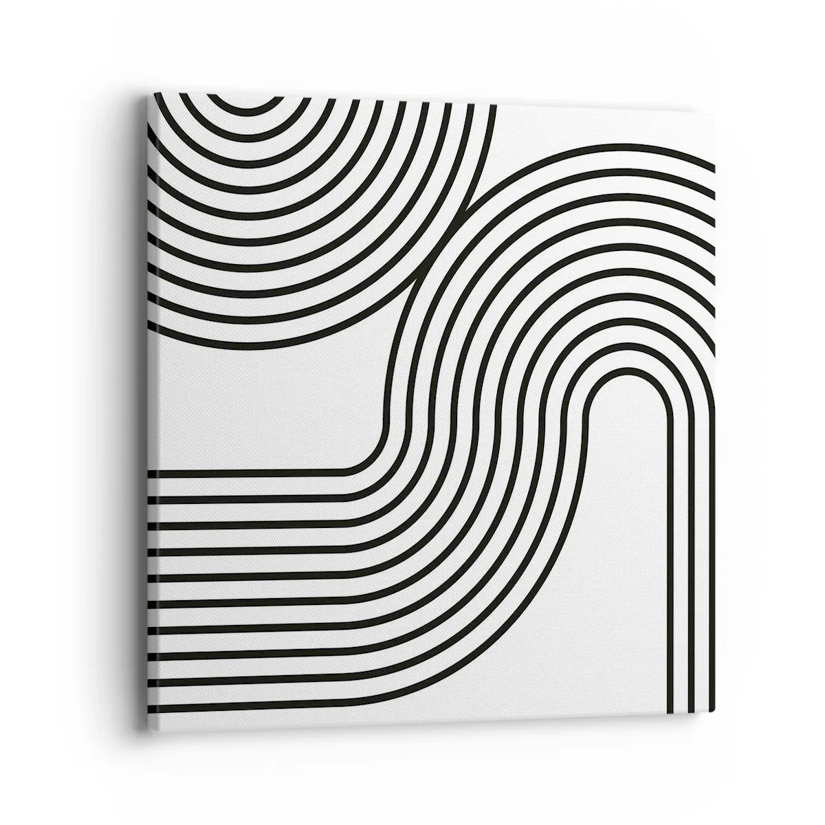 Obraz na plátně - V zatáčce - 40x40 cm