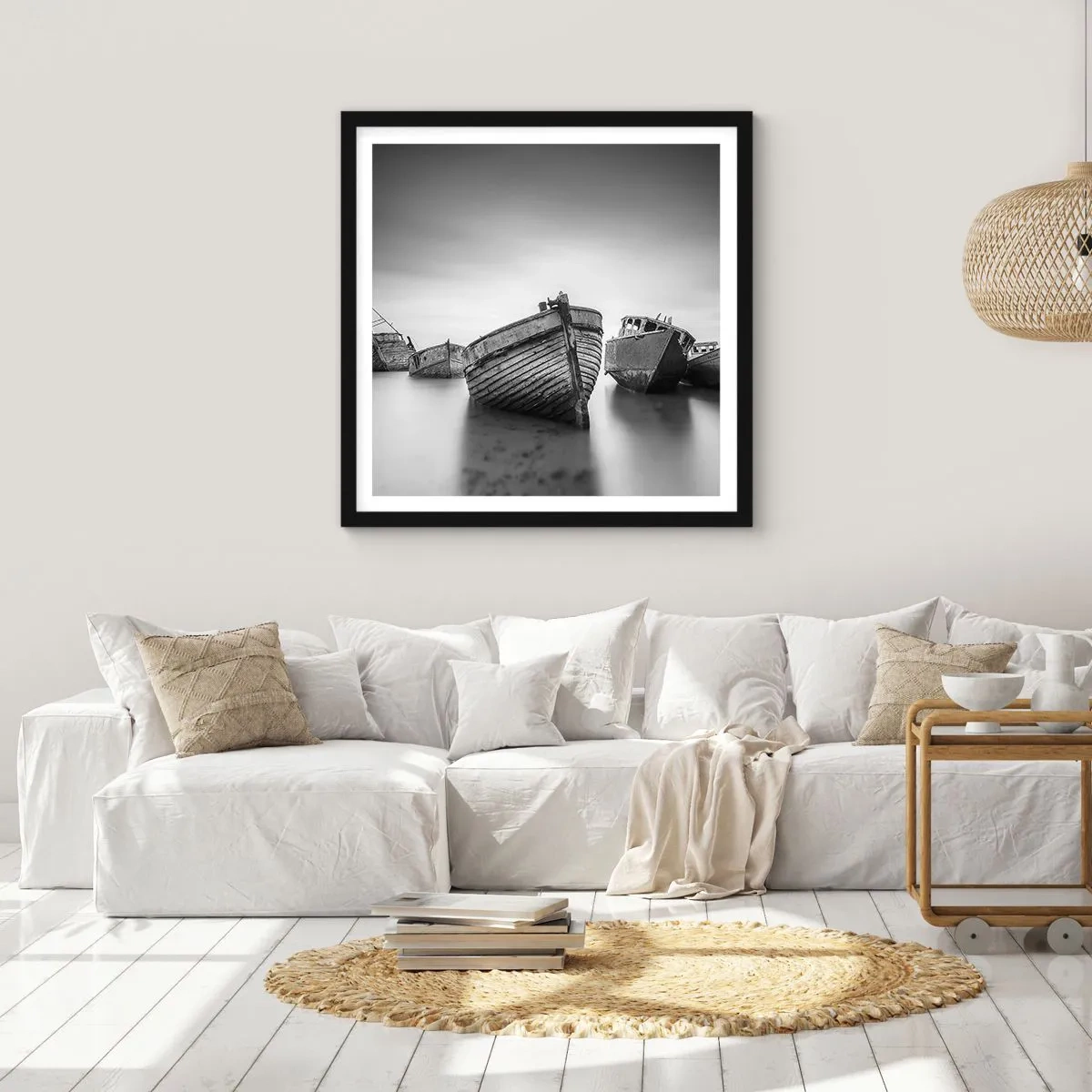 Plakát v černém rámu - Teď už jen vzpomínky… - 60x60 cm