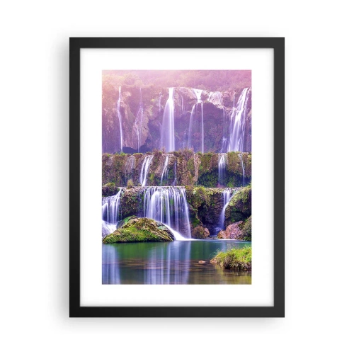 Plakát v černém rámu - Schody do nebe - 30x40 cm