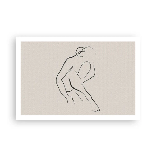 Plakát - Intimní skica - 91x61 cm