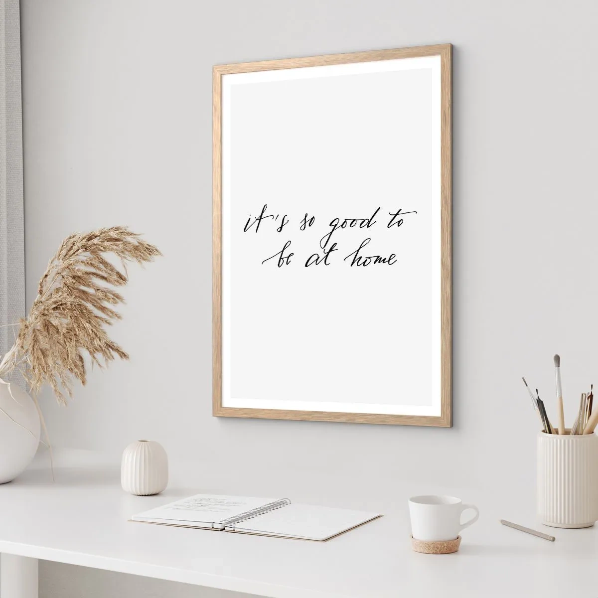 Plakát v rámu světlý dub - Celá pravda - 40x50 cm