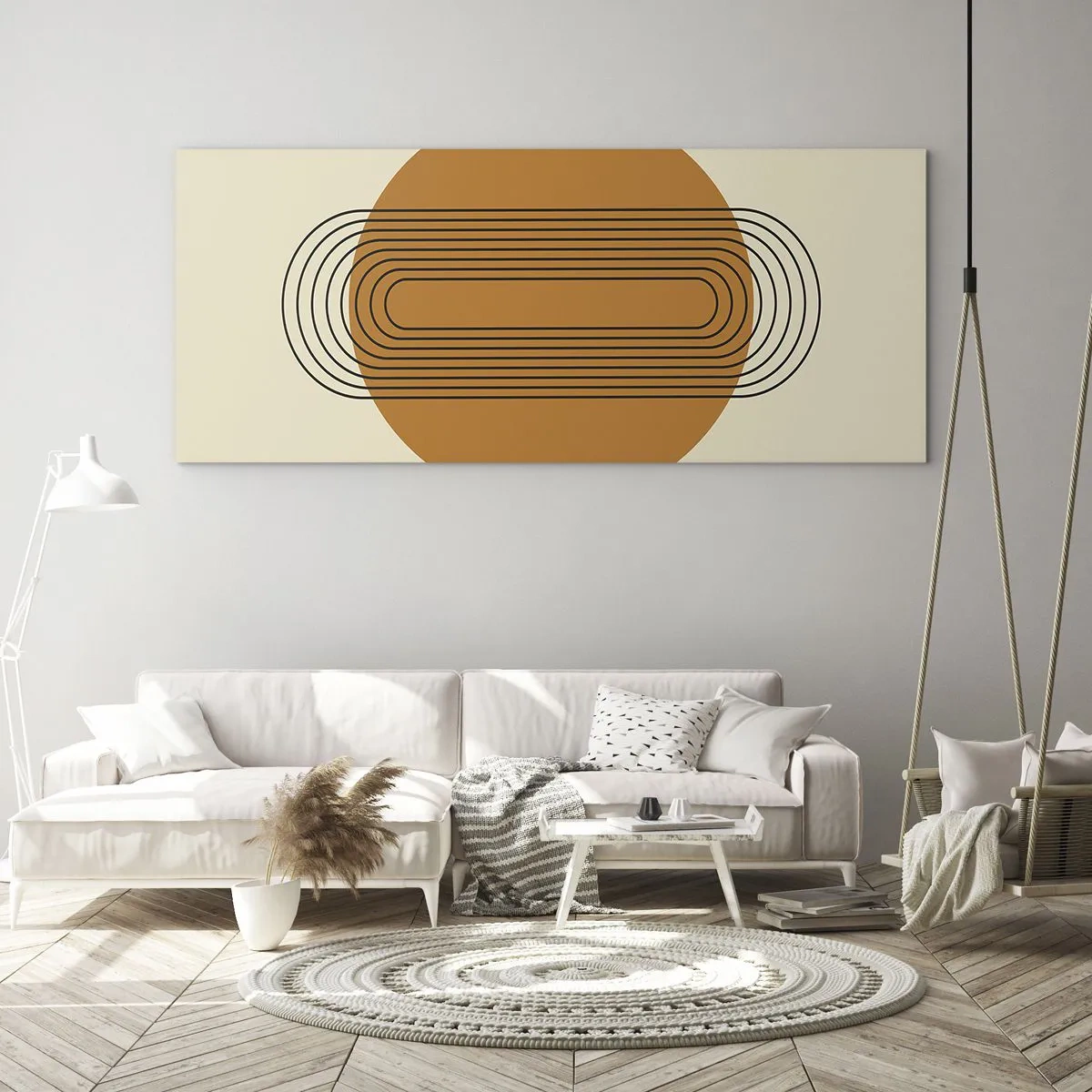 Obraz na skle - Dokonalý plán - 120x50 cm