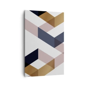 Obraz na plátně - Roviny a úhly - 80x120 cm