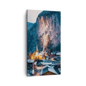 Obraz na plátně - Světlý duch zimy - 45x80 cm