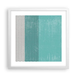 Plakát v bílém rámu - Vyvážená kompozice - 40x40 cm