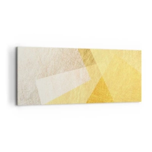 Obraz na plátně - Počasí geometrie - 100x40 cm