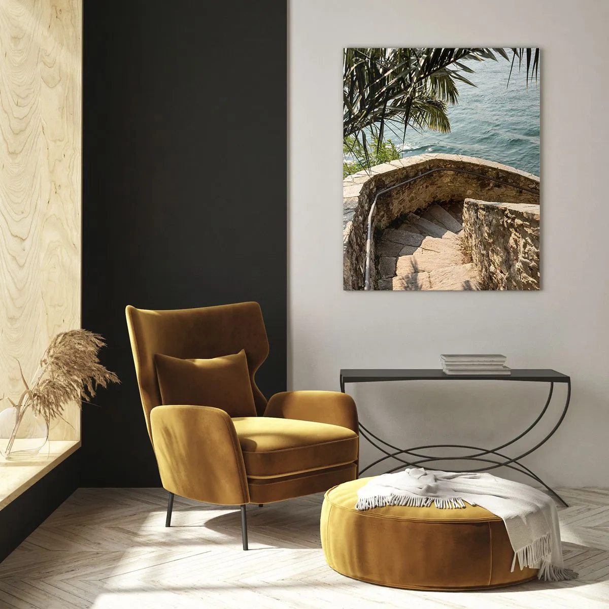 Obraz na skle - Pod italským sluncem - 50x70 cm