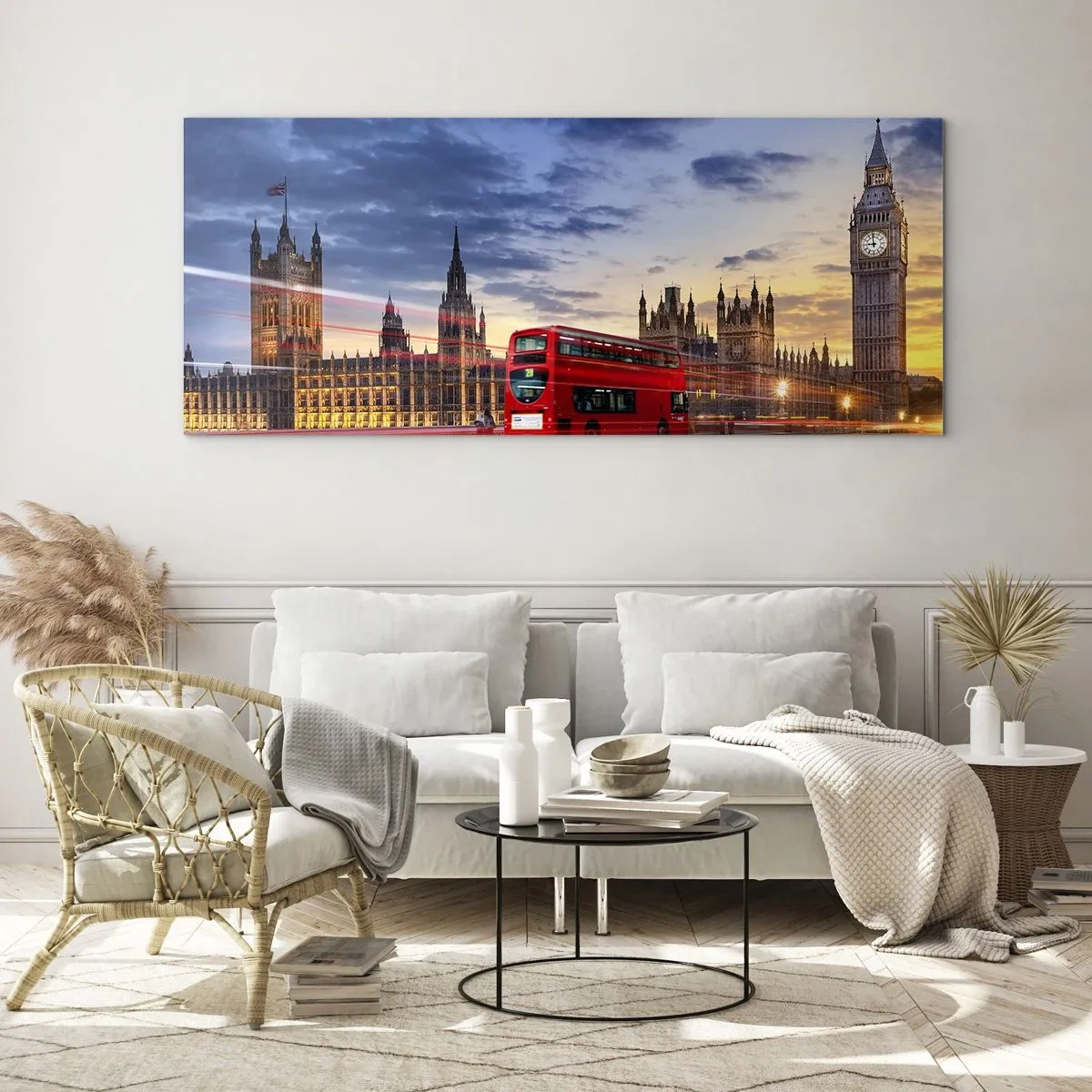 Obraz na skle - Zvláštní znaky - 100x40 cm