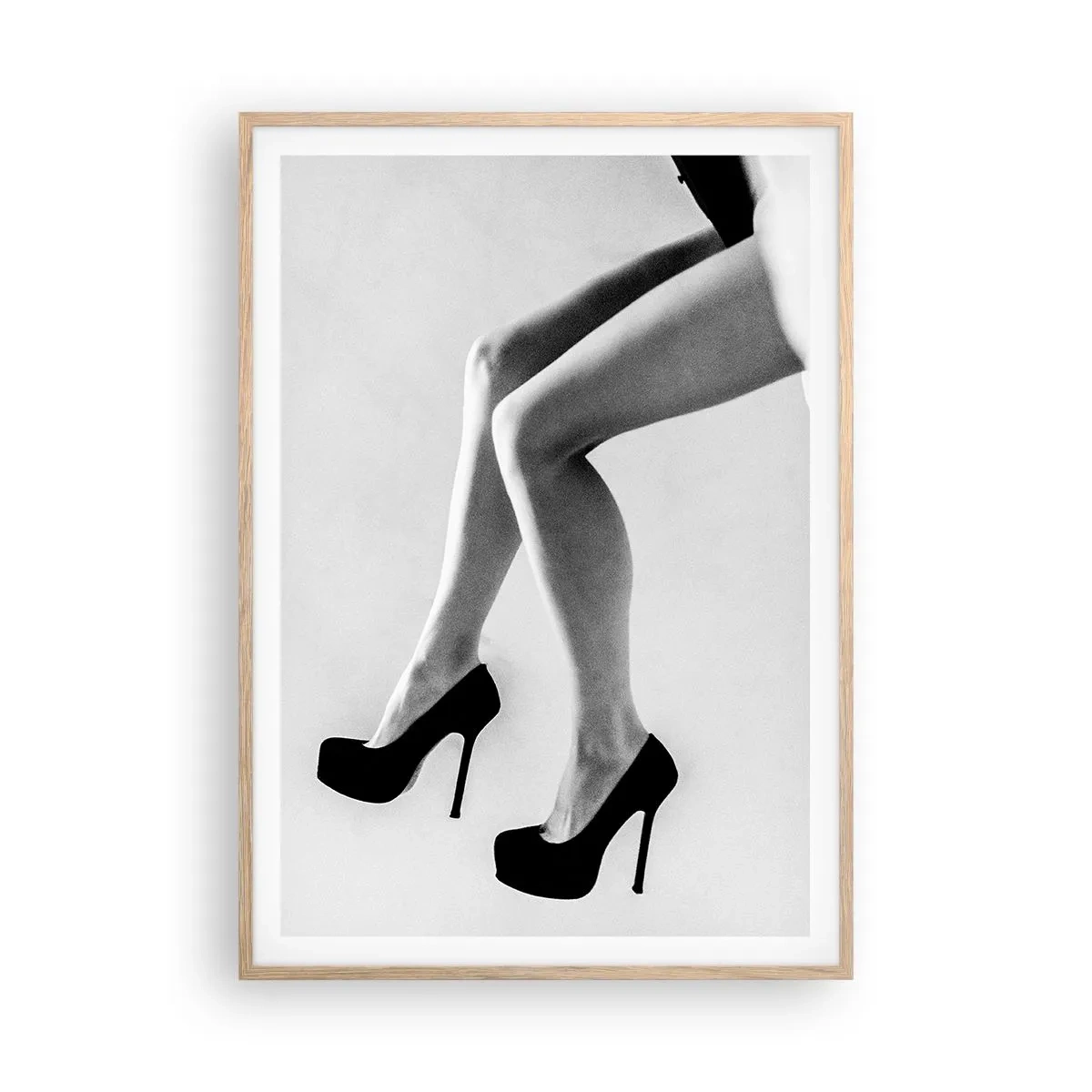 Plakát v rámu světlý dub - Věčná ženskost - 70x100 cm