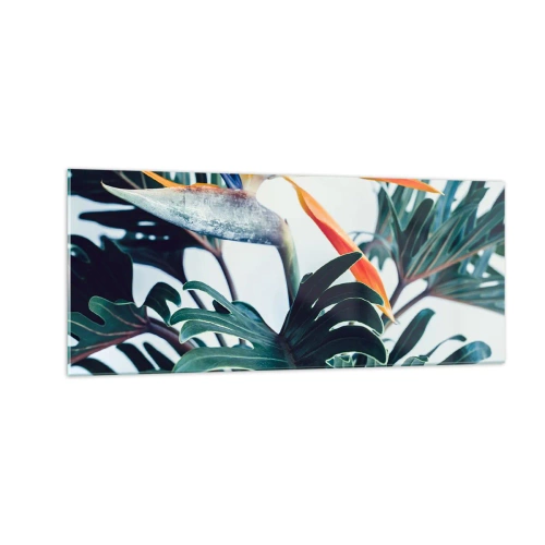 Obraz na skle - Ptákeř - 100x40 cm