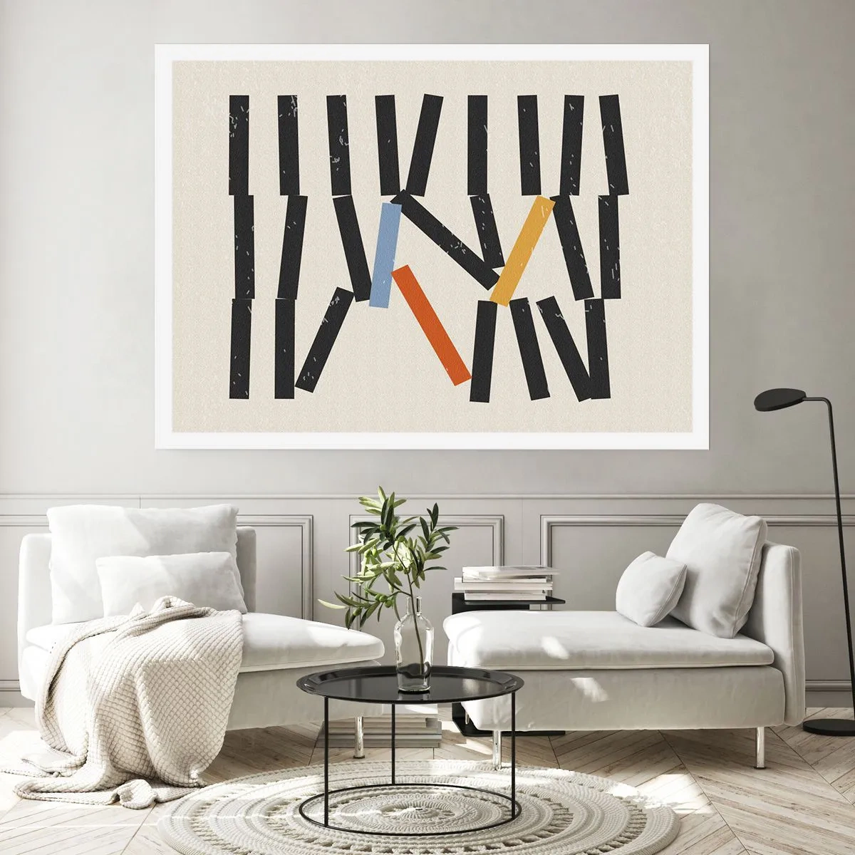 Plakát - Domino – kompozice - 91x61 cm