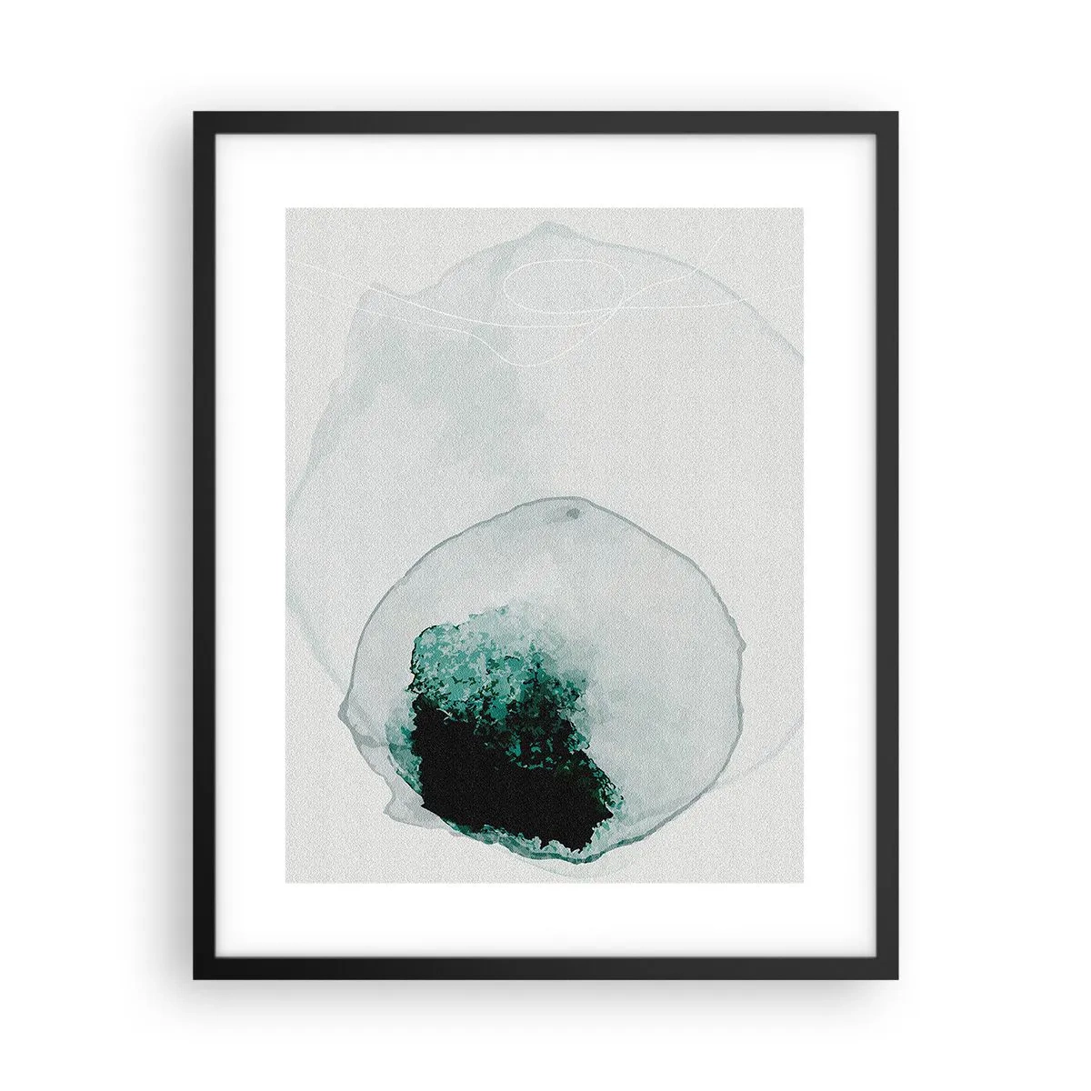 Plakát v černém rámu - V kapce vody - 40x50 cm