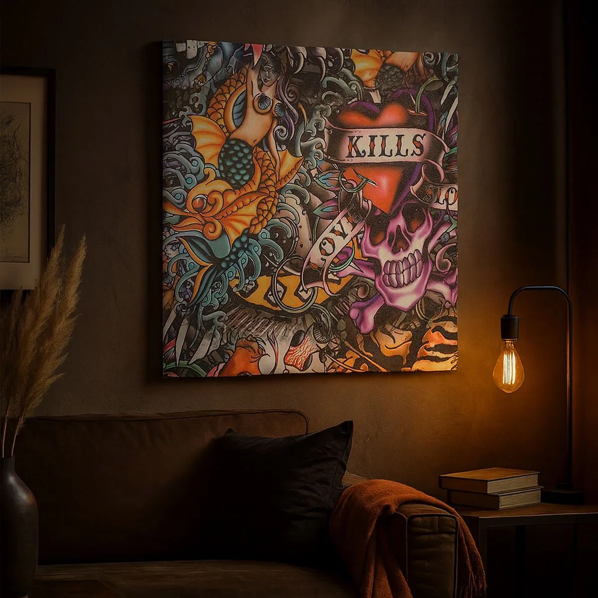 Obraz na plátně - Sen tatéra - 30x30 cm